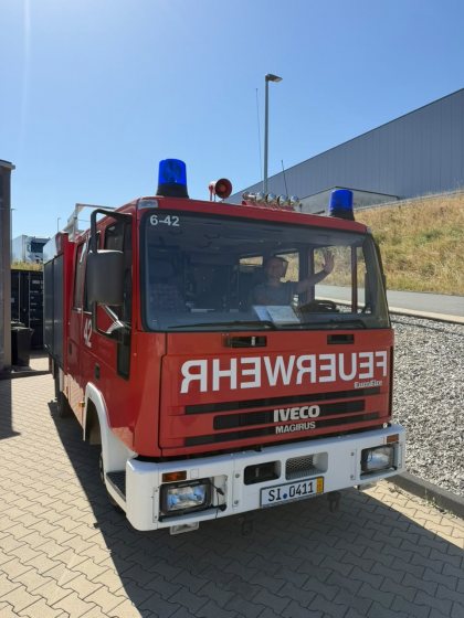 Netpher Feuerwehrfahrzeug fuer die Ukraine