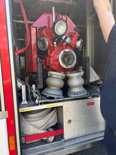 Feuerwehrauto der Stadt Netphen für die Ukraine