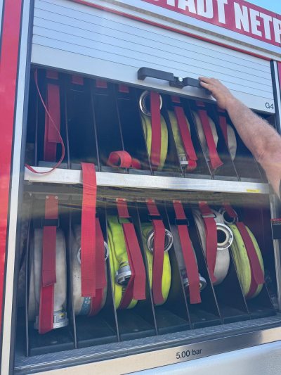 Feuerwehrauto der Stadt Netphen für die Ukraine